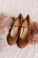 Obcasy Aurelia zamsz cigaro - 48h