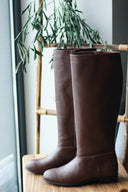 Laura boots chocolate brown - 48h