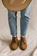 Trzewiki Malin welur cigaro