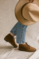 Trzewiki Malin welur cigaro