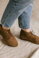 Trzewiki Malin welur cigaro