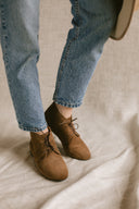 Trzewiki Malin welur cigaro